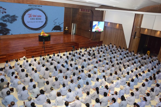 Dharma talk How To Practice Correctly - The 96th Seven-Day Retreat